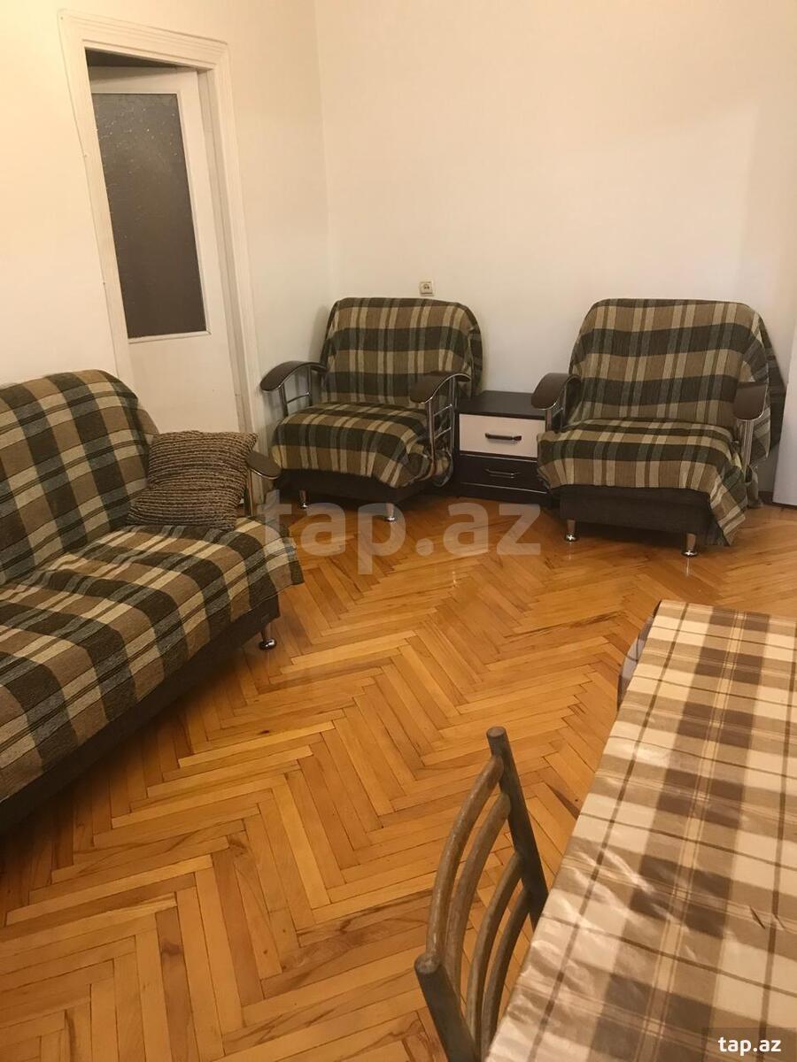 2-otaqlı mənzil kirayə verilir, Nərimanov r., 60 m² (4)