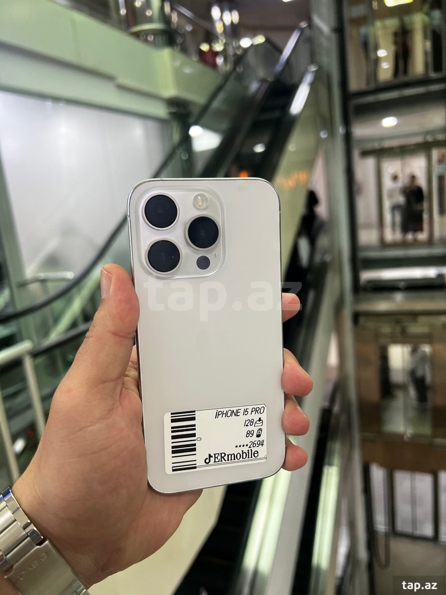 Apple iPhone 15 Pro White Titanium 128GB/8GB