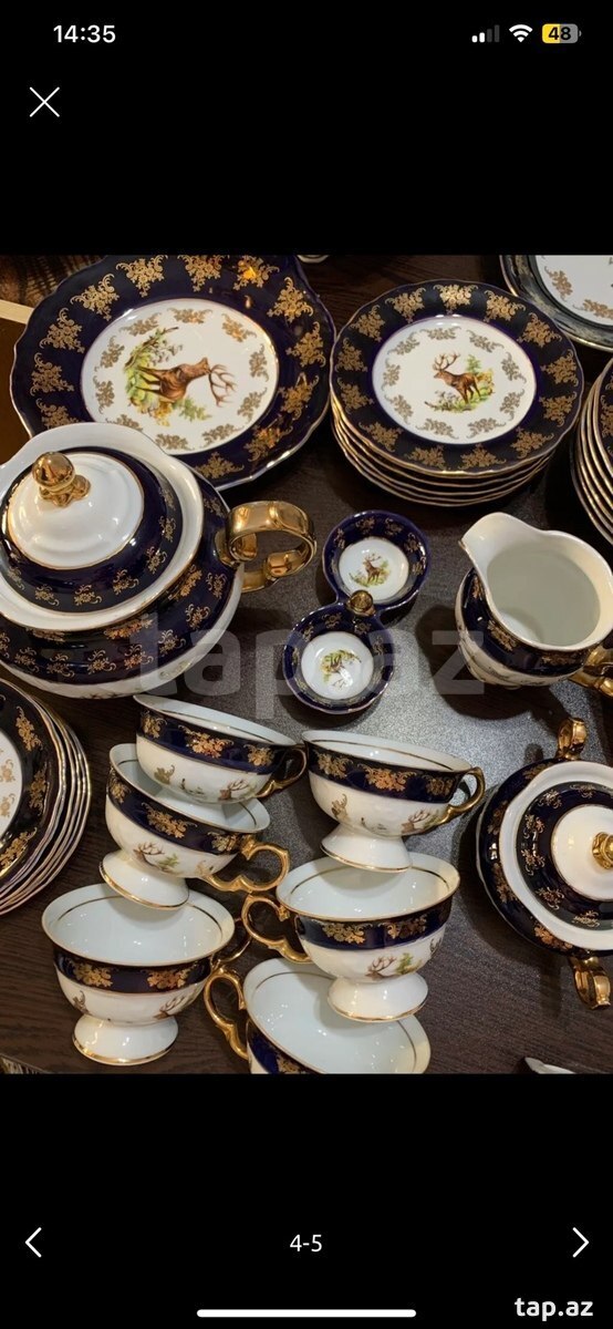 Nahar və çay servizləri