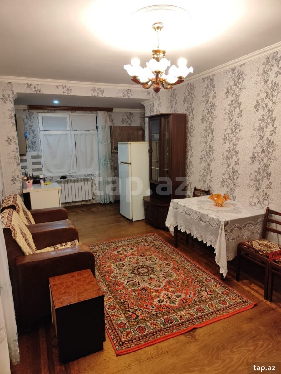 2-otaqlı mənzil, Həzi Aslanov m., 45 m²