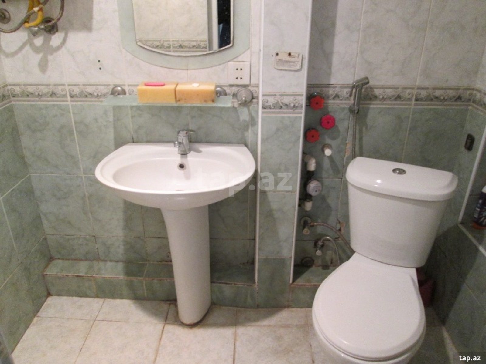2-otaqlı mənzil kirayə verilir, Elmlər Akademiyası m., 60 m² (3)