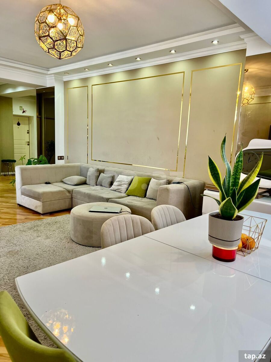 3-otaqlı yeni tikili, Gənclik m., 100 m² (3)