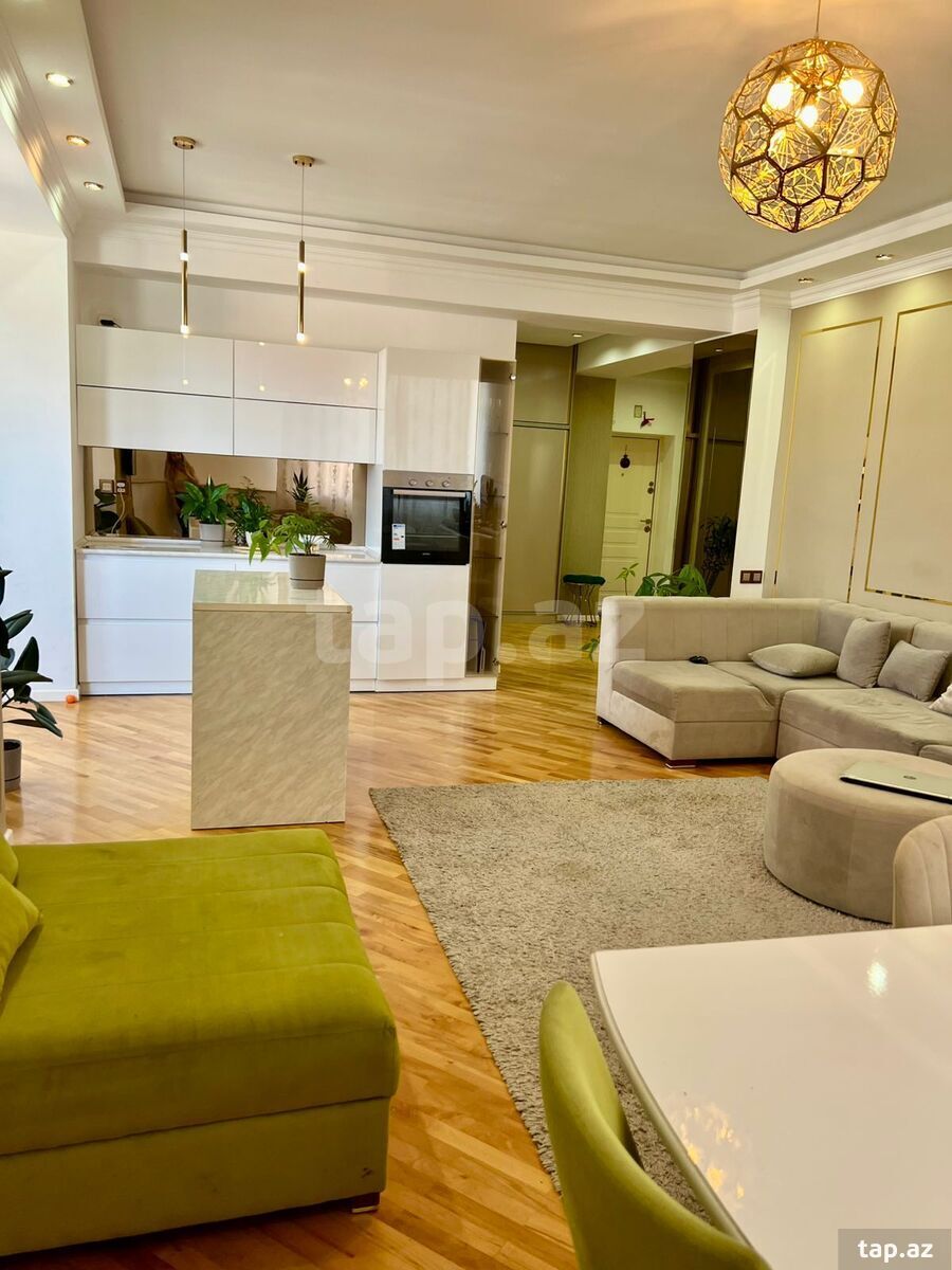 3-otaqlı yeni tikili, Gənclik m., 100 m² (5)