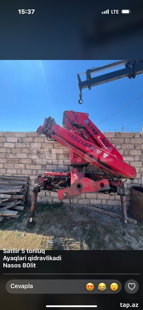 Kran manipulyator XCMG, 2020 il (3)