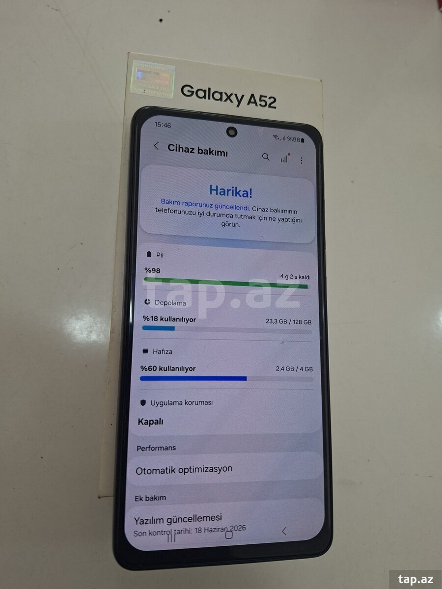Samsung Galaxy A52 Awesome Black 128GB/4GB (3)