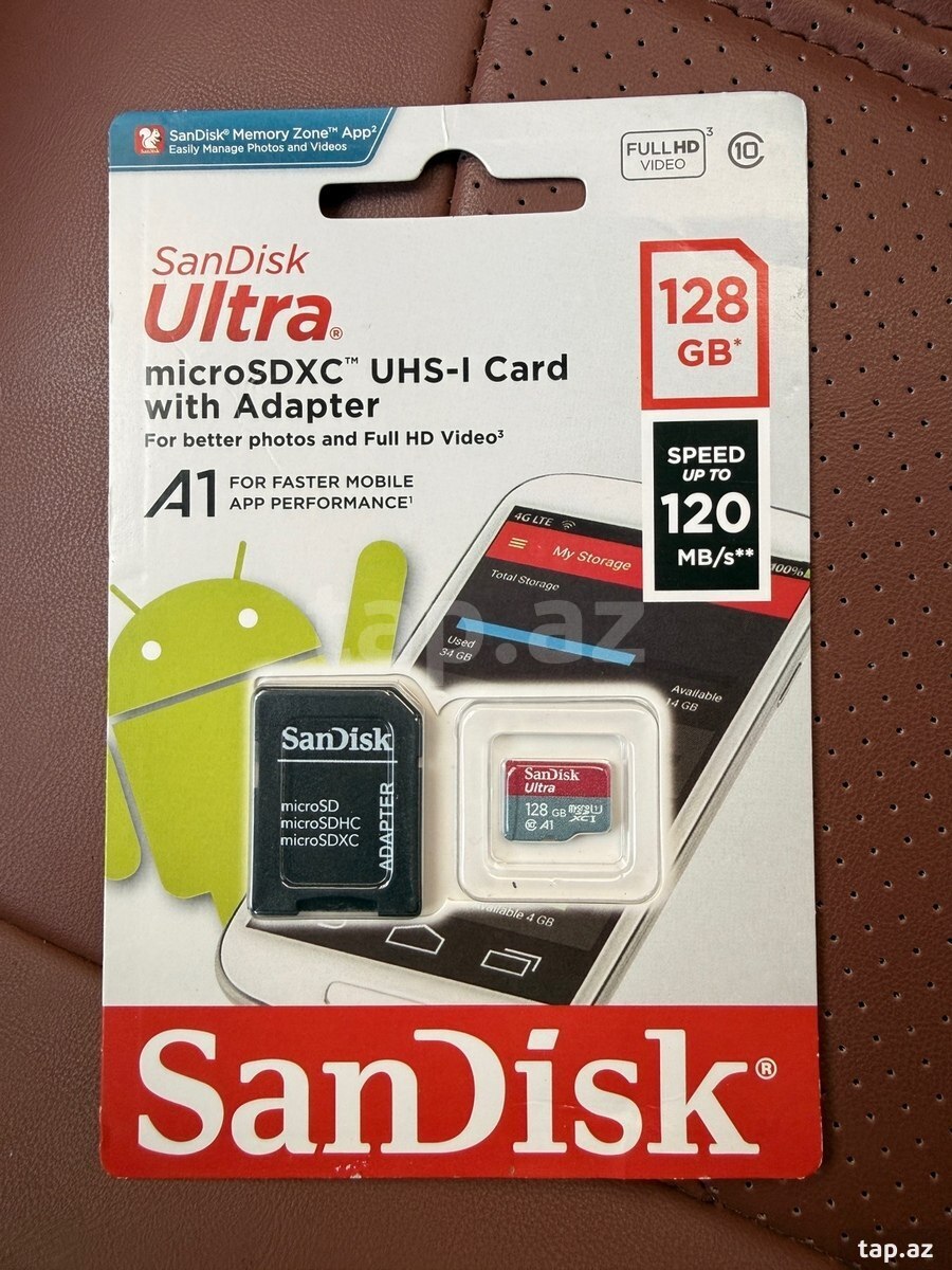Yaddaş kartı 128GB