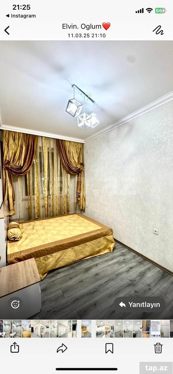2-otaqlı yeni tikili kirayə verilir, 20 yanvar m., 52.9 m² (4)