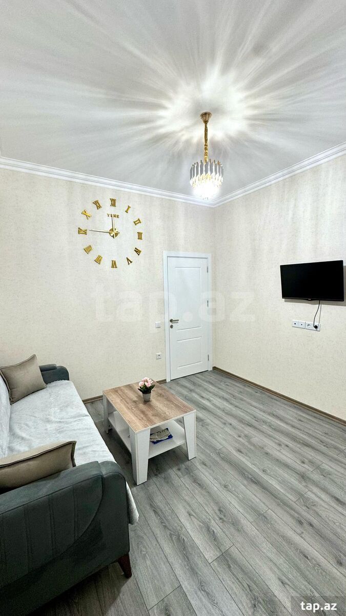2-otaqlı yeni tikili kirayə verilir, 20 yanvar m., 52.9 m²