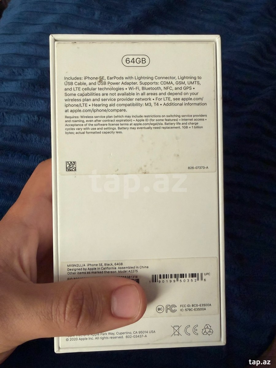 Apple iPhone SE (2020) Black 64GB/3GB (14)