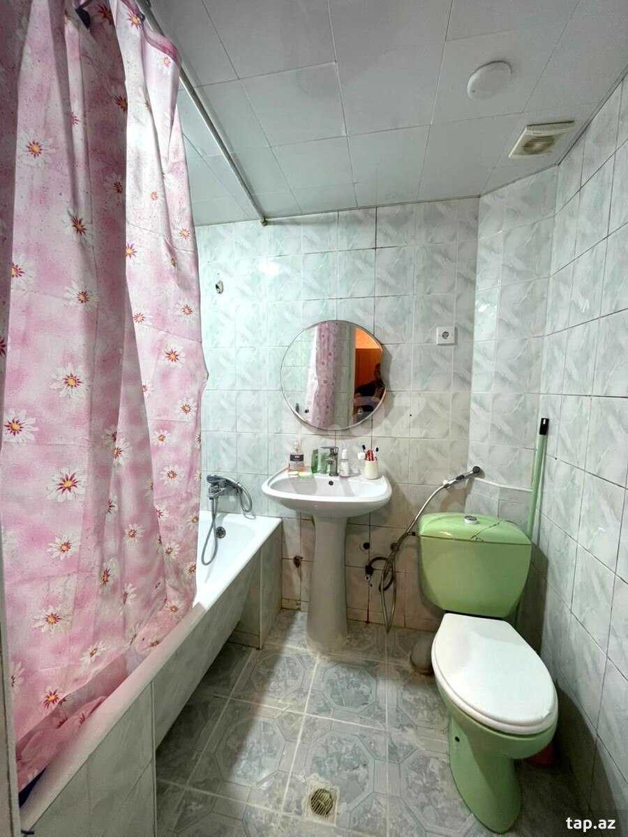 2-otaqlı mənzil kirayə verilir, Nəriman Nərimanov m., 60 m² (12)