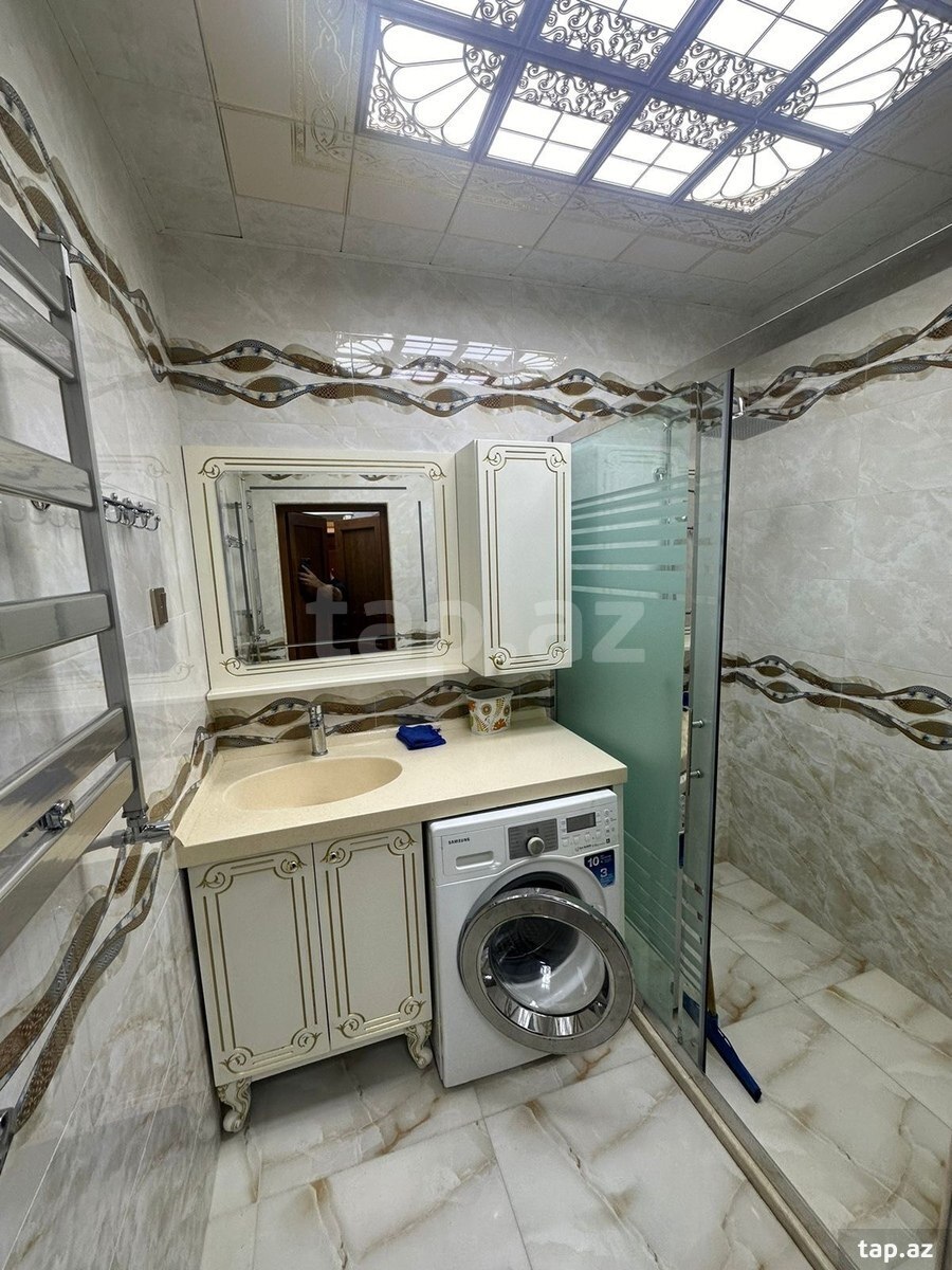 3-otaqlı yeni tikili kirayə verilir, İnşaatçılar m., 137 m² (6)