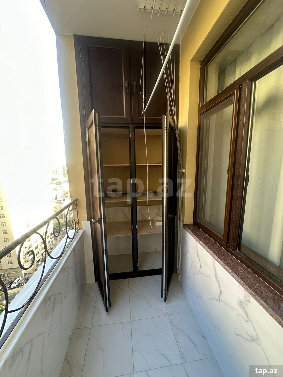 3-otaqlı yeni tikili kirayə verilir, İnşaatçılar m., 137 m² (12)