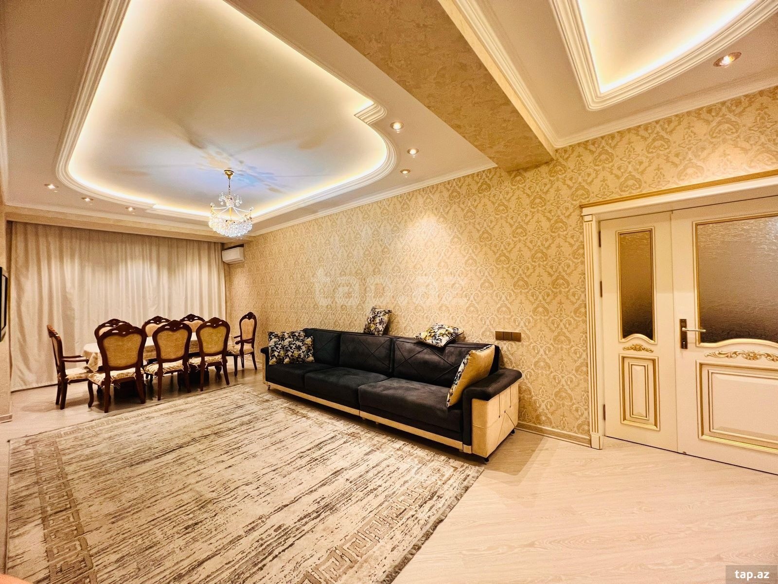 3-otaqlı yeni tikili kirayə verilir, İnşaatçılar m., 137 m²