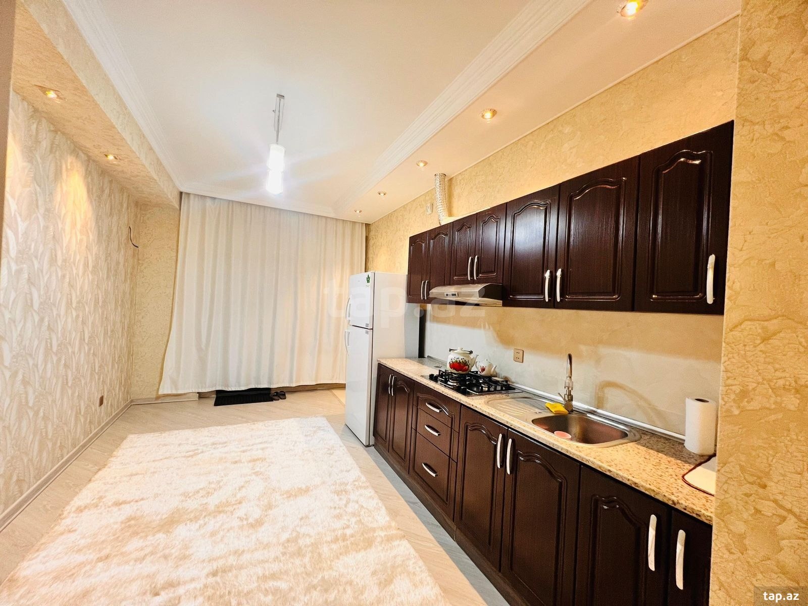 3-otaqlı yeni tikili kirayə verilir, İnşaatçılar m., 137 m² (4)