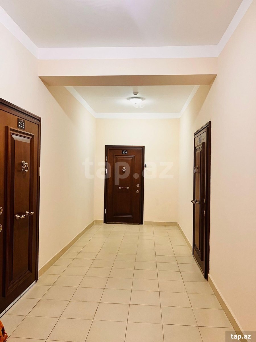 3-otaqlı yeni tikili kirayə verilir, İnşaatçılar m., 137 m² (14)