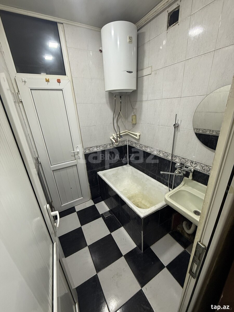 3-otaqlı mənzil kirayə verilir, Memar Əcəmi m., 60 m² (7)