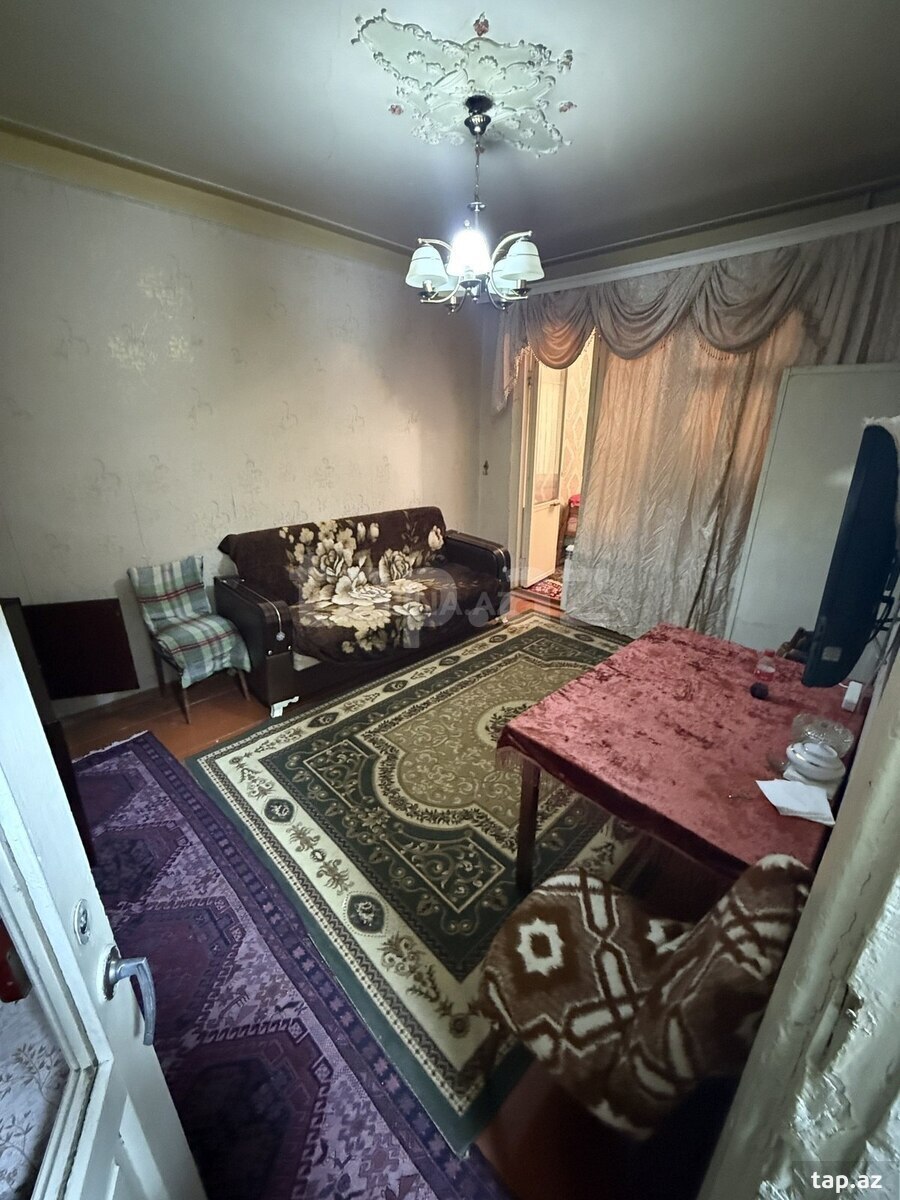 3-otaqlı mənzil kirayə verilir, Memar Əcəmi m., 60 m² (6)