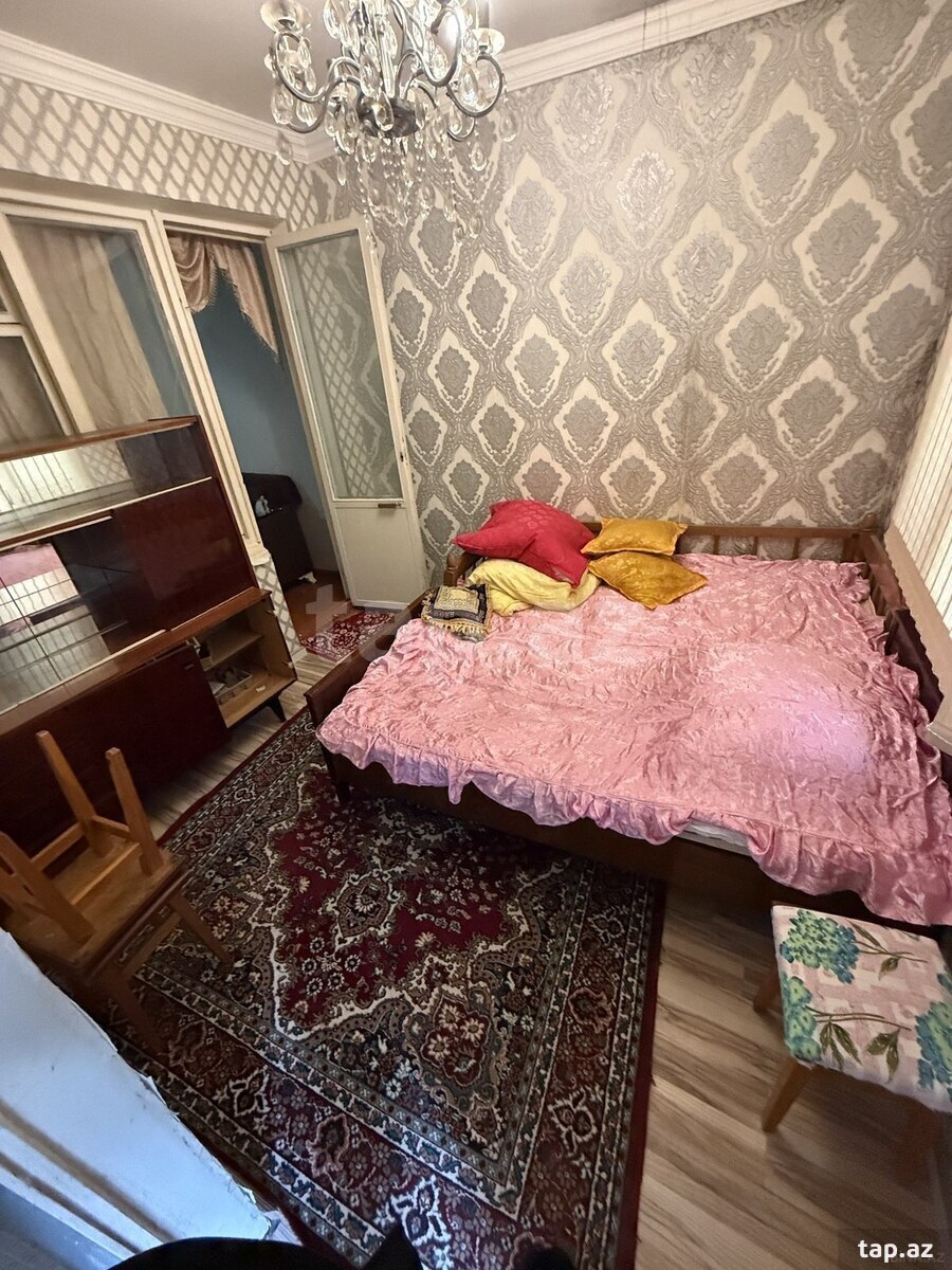 3-otaqlı mənzil kirayə verilir, Memar Əcəmi m., 60 m² (11)