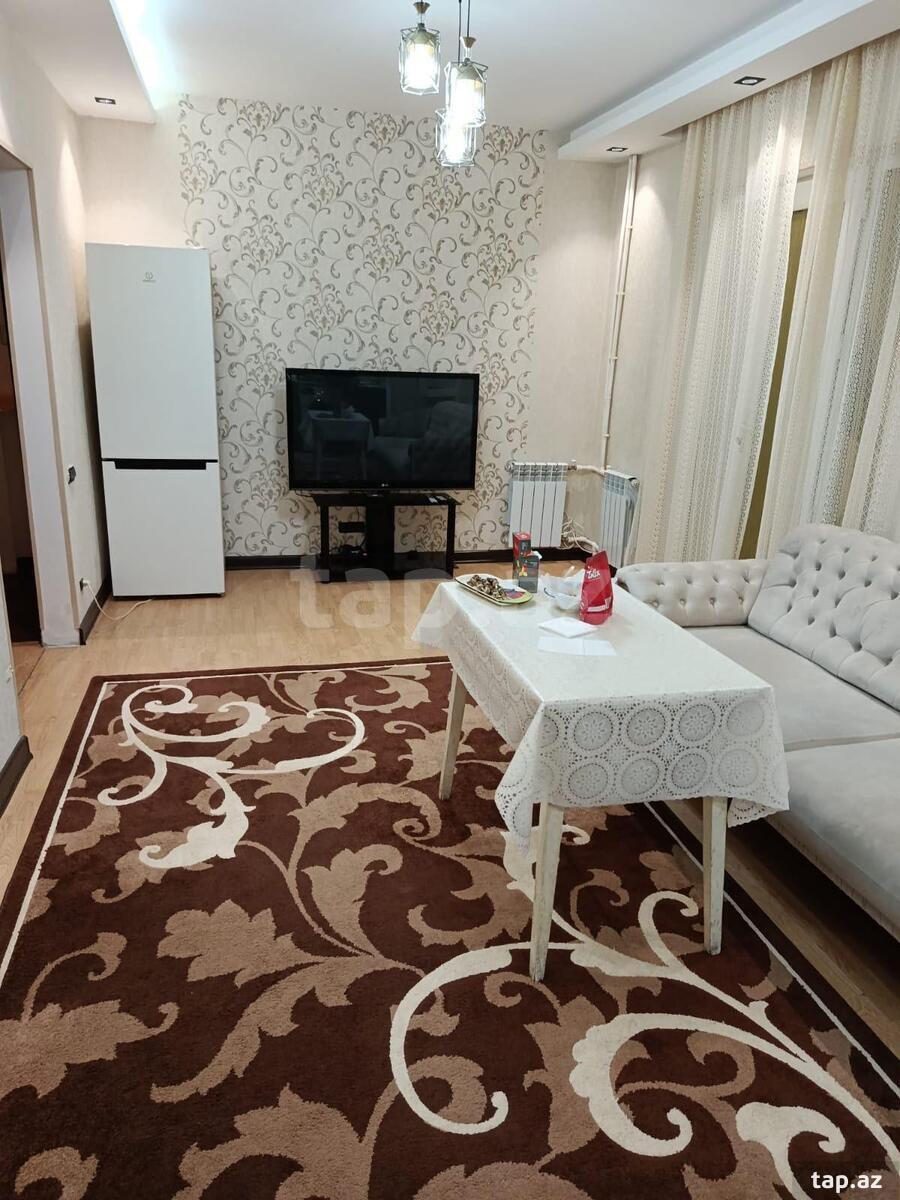 2-otaqlı mənzil kirayə verilir, Həzi Aslanov m., 50 m² (4)