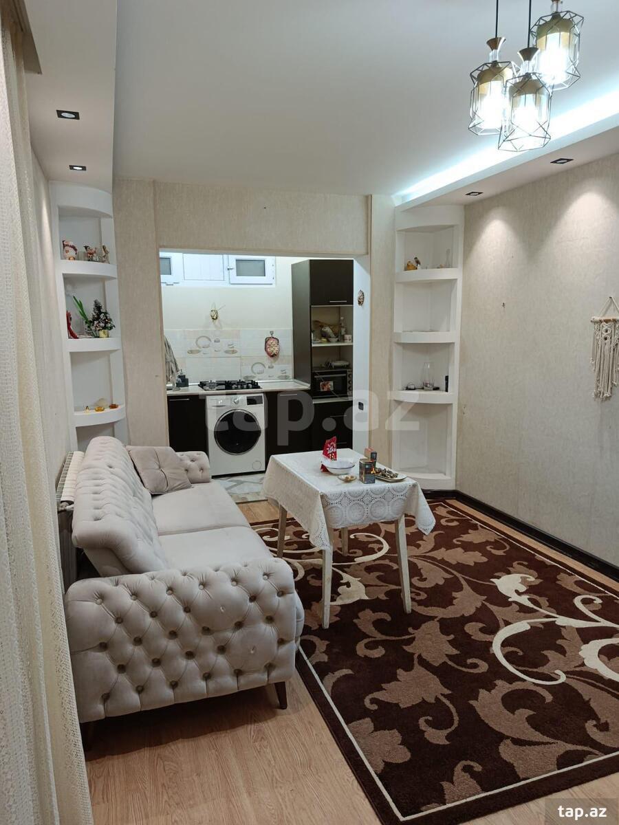 2-otaqlı mənzil kirayə verilir, Həzi Aslanov m., 50 m²
