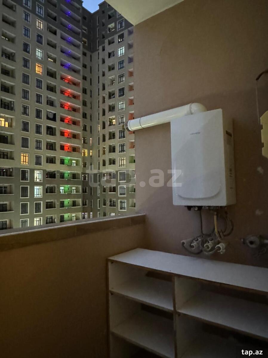 2-otaqlı yeni tikili kirayə verilir, İnşaatçılar m., 65 m² (7)