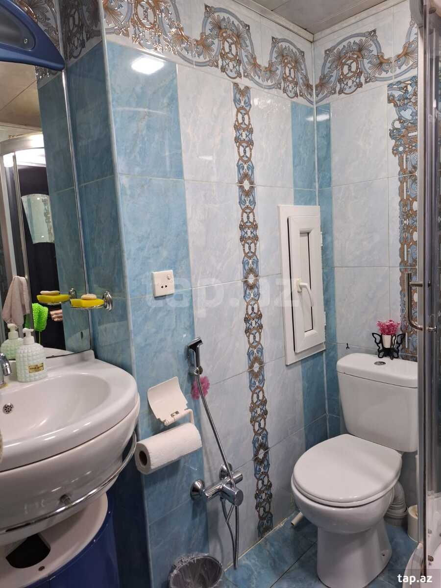 4-otaqlı yeni tikili, Şeyx Məhəmməd Xiyabani küç., 133 m² (14)