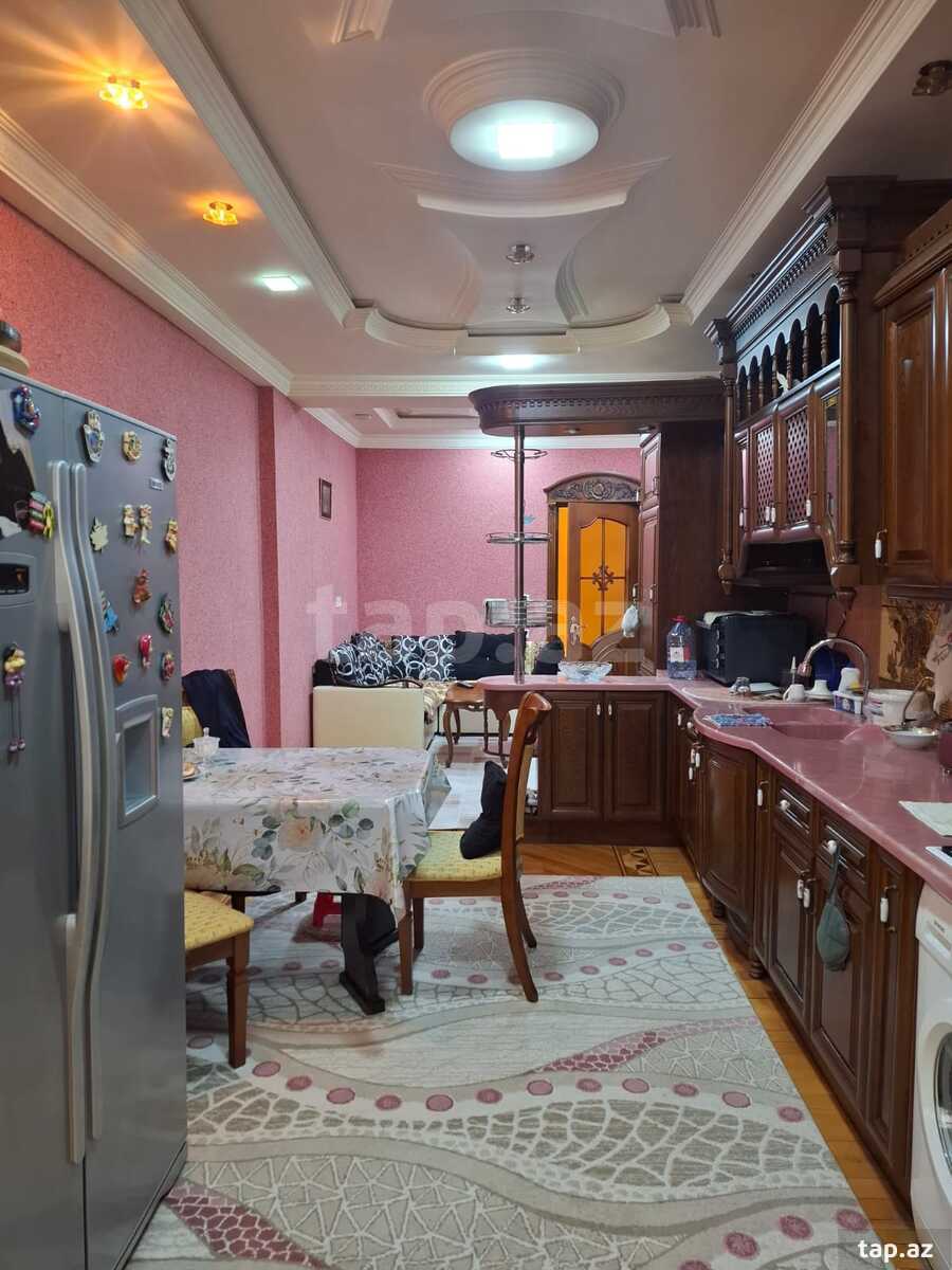 4-otaqlı yeni tikili, Şeyx Məhəmməd Xiyabani küç., 133 m² (13)