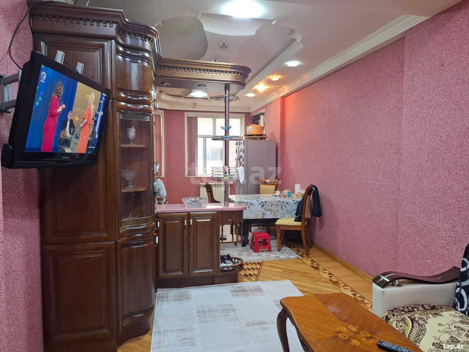 4-otaqlı yeni tikili, Şeyx Məhəmməd Xiyabani küç., 133 m² (7)
