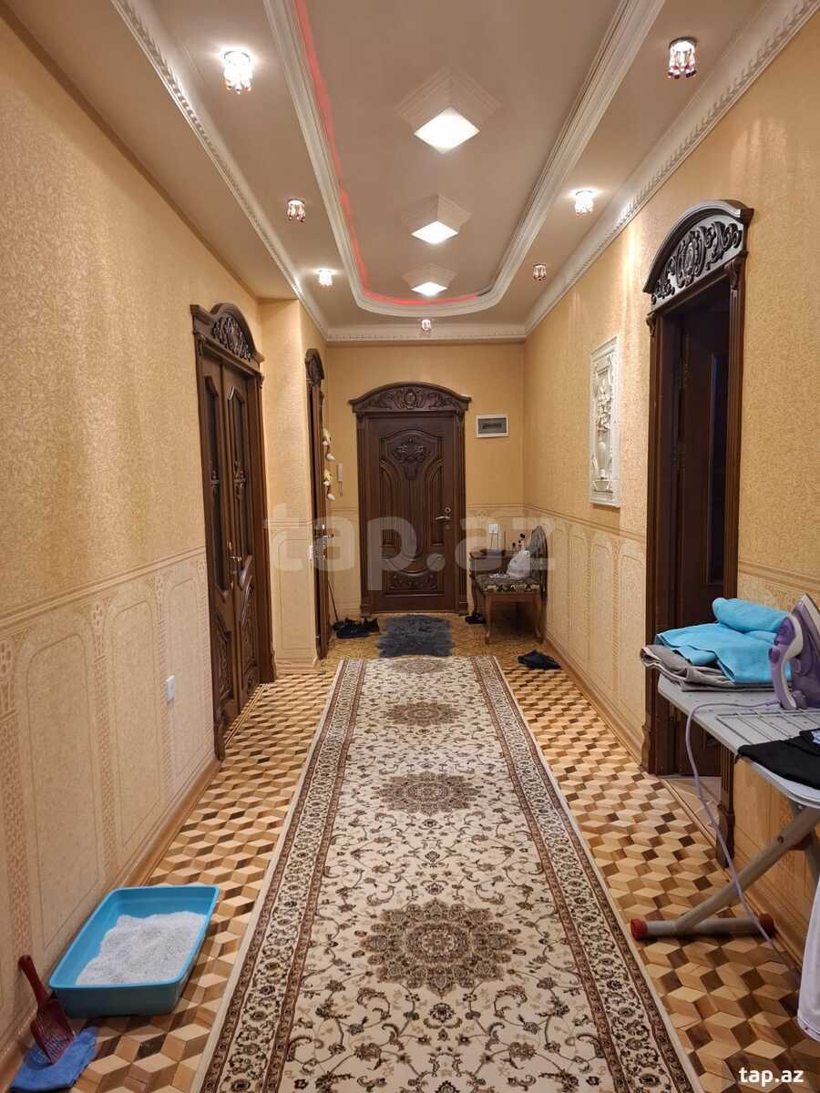 4-otaqlı yeni tikili, Şeyx Məhəmməd Xiyabani küç., 133 m² (4)