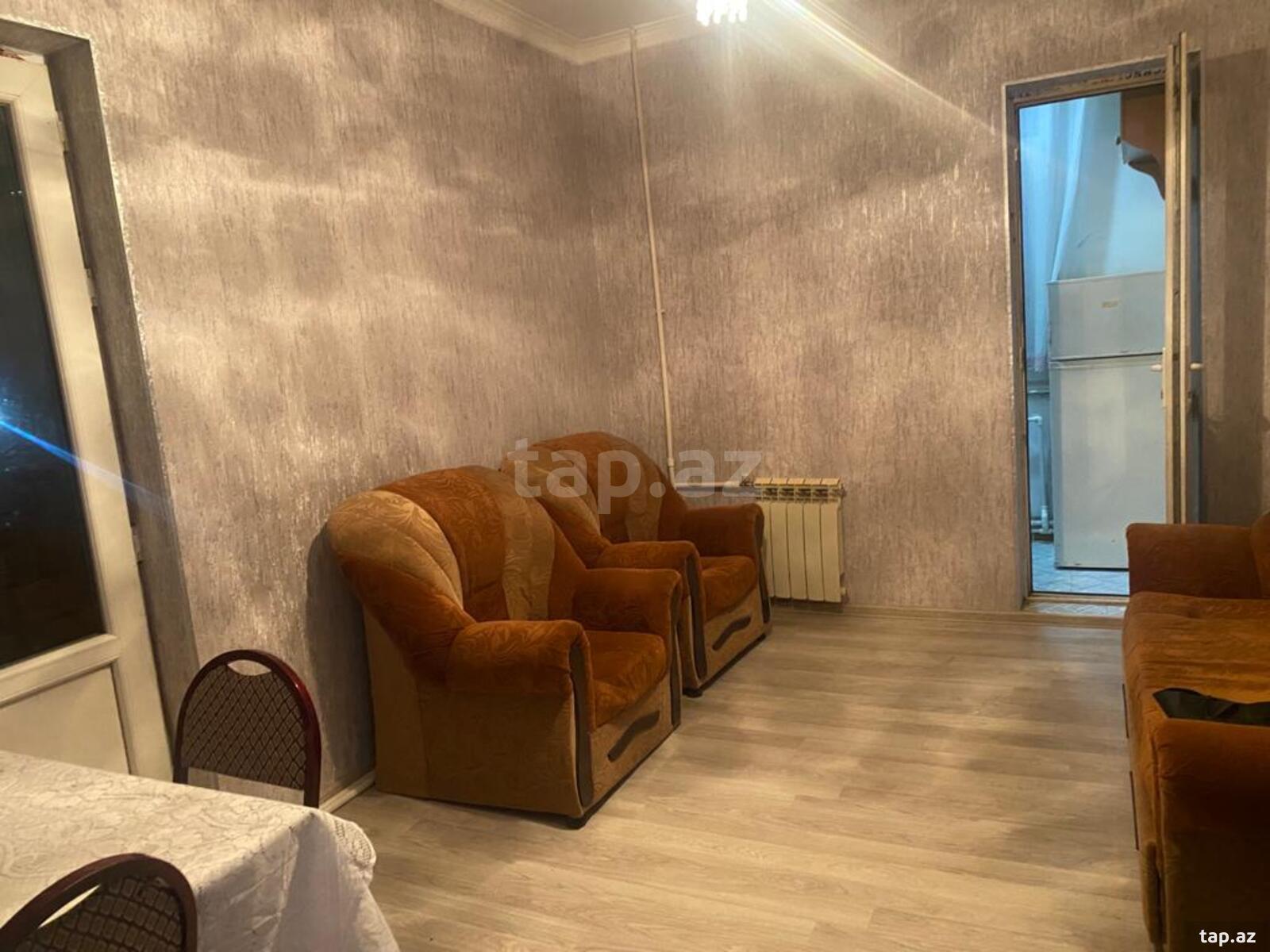 2-otaqlı mənzil kirayə verilir, Nərimanov r., 45 m² (3)