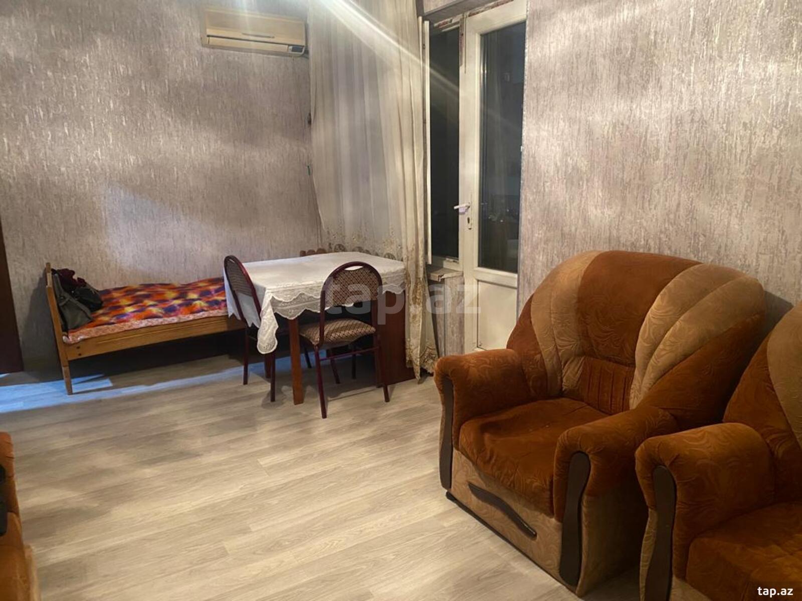 2-otaqlı mənzil kirayə verilir, Nərimanov r., 45 m² (2)
