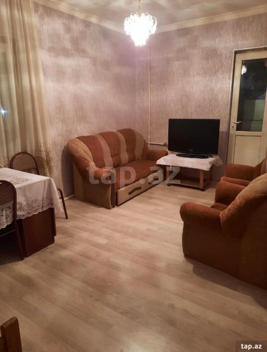2-otaqlı mənzil kirayə verilir, Nərimanov r., 45 m²