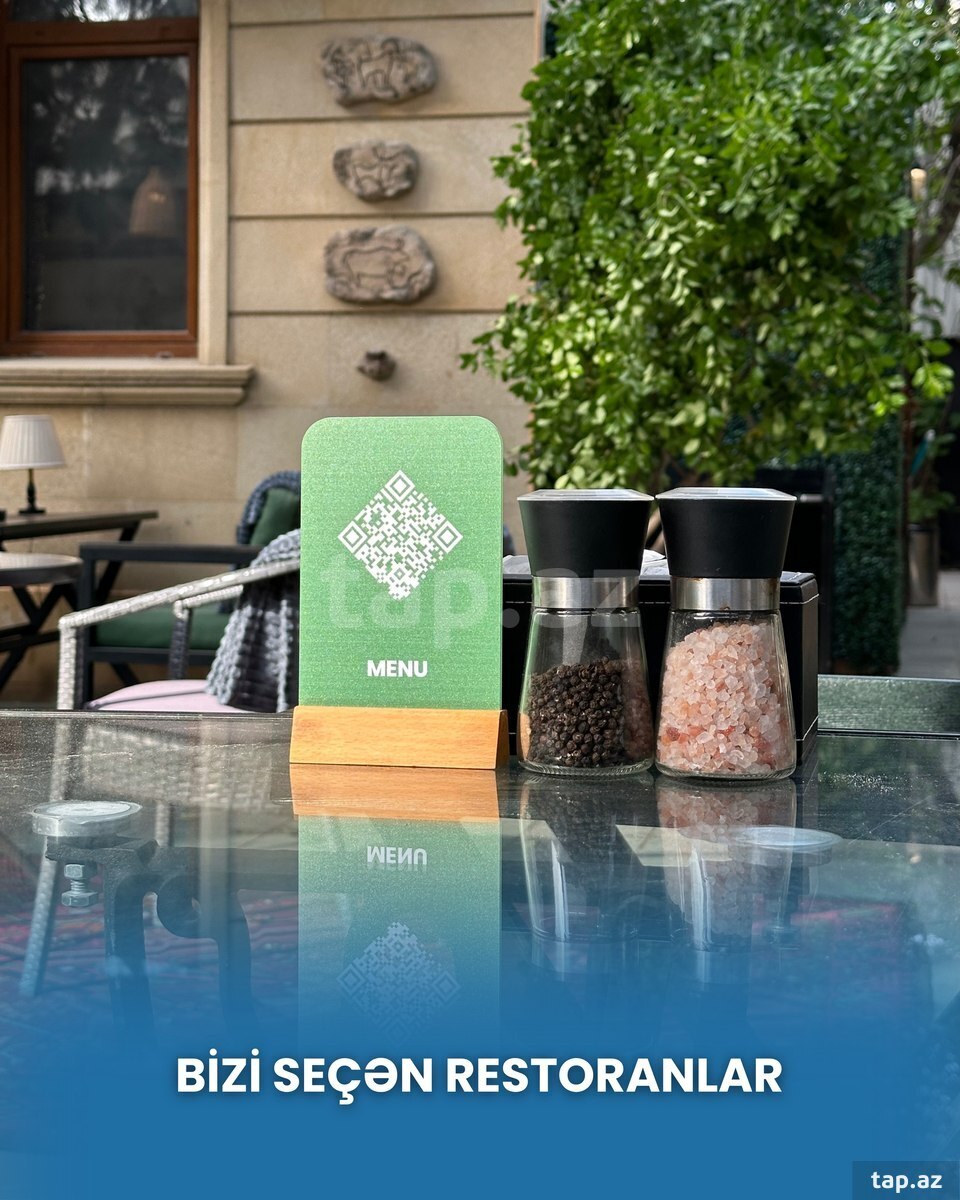 Qr menyu hazırlanması