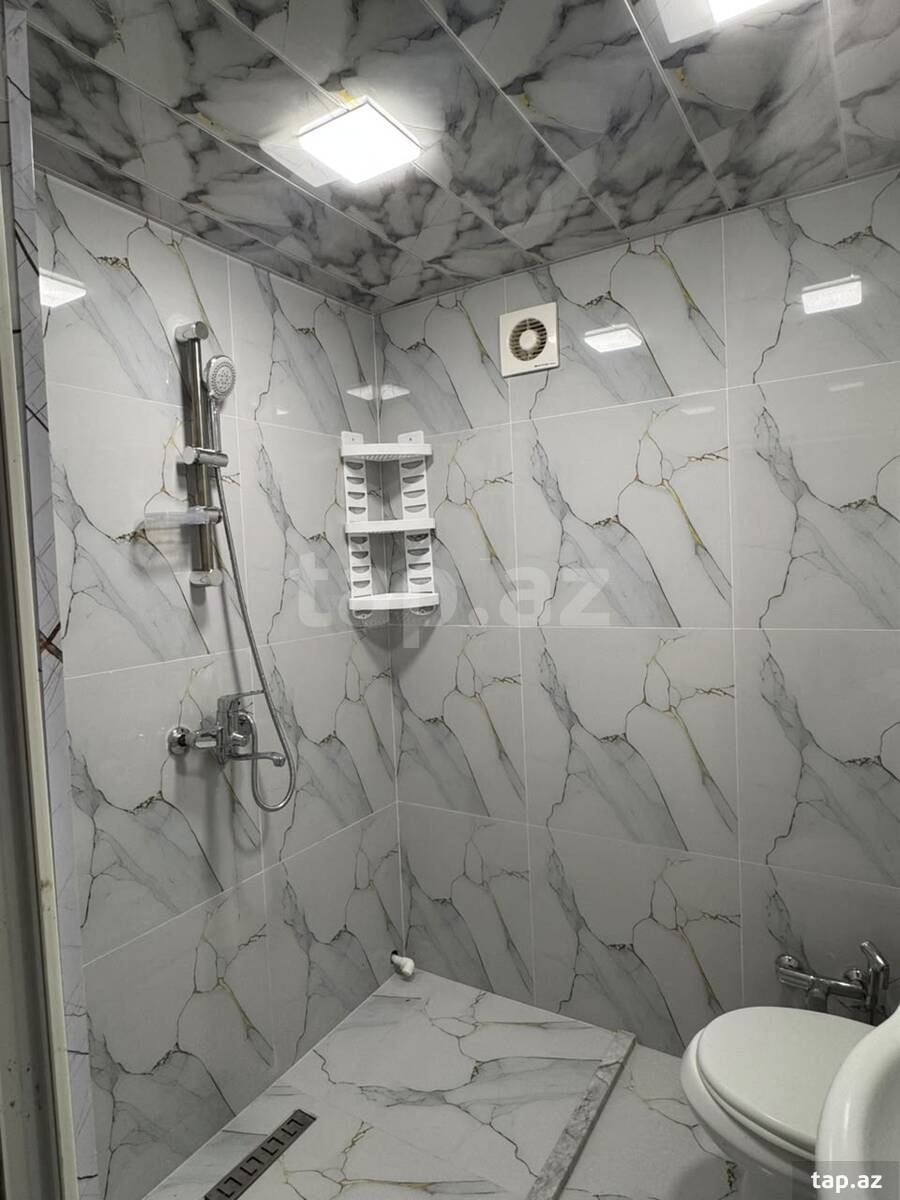 2-otaqlı mənzil kirayə verilir, İnşaatçılar m., 65 m² (13)