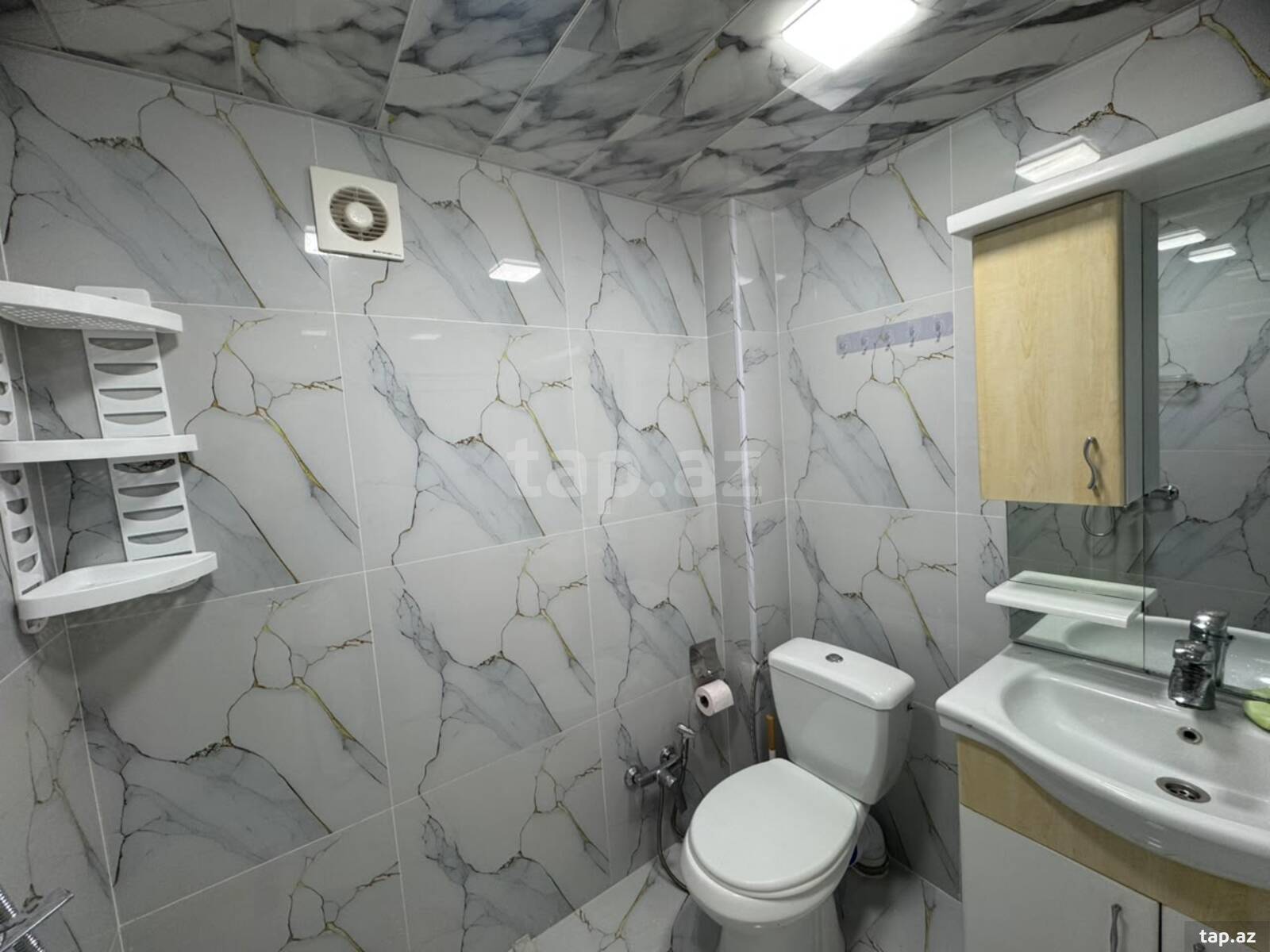2-otaqlı mənzil kirayə verilir, İnşaatçılar m., 65 m² (11)