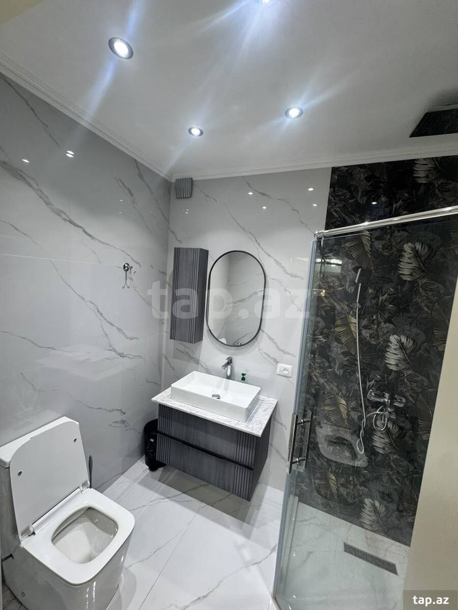 2-otaqlı yeni tikili kirayə verilir, Nəriman Nərimanov m., 70 m² (10)