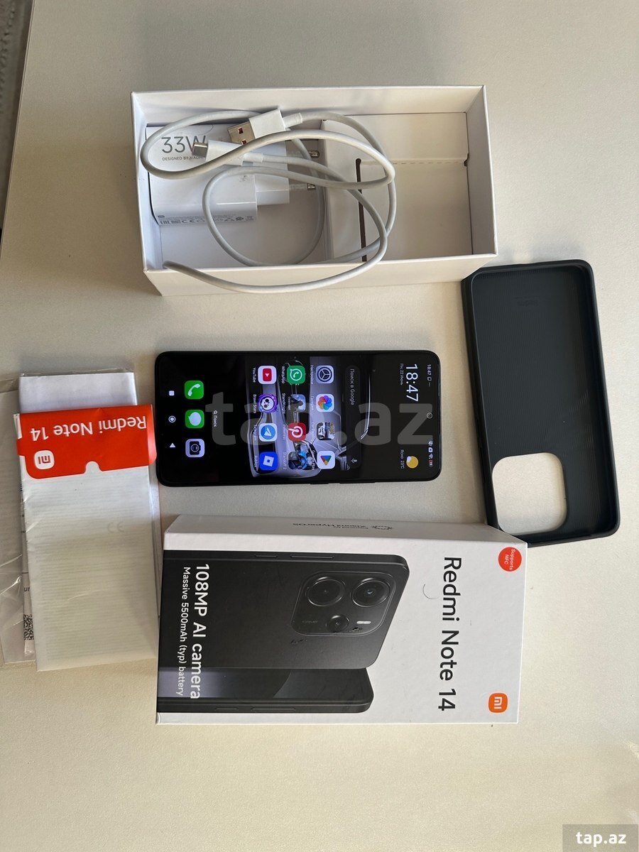 Xiaomi Redmi Note 14 Midnight Black 256GB/8GB (10)