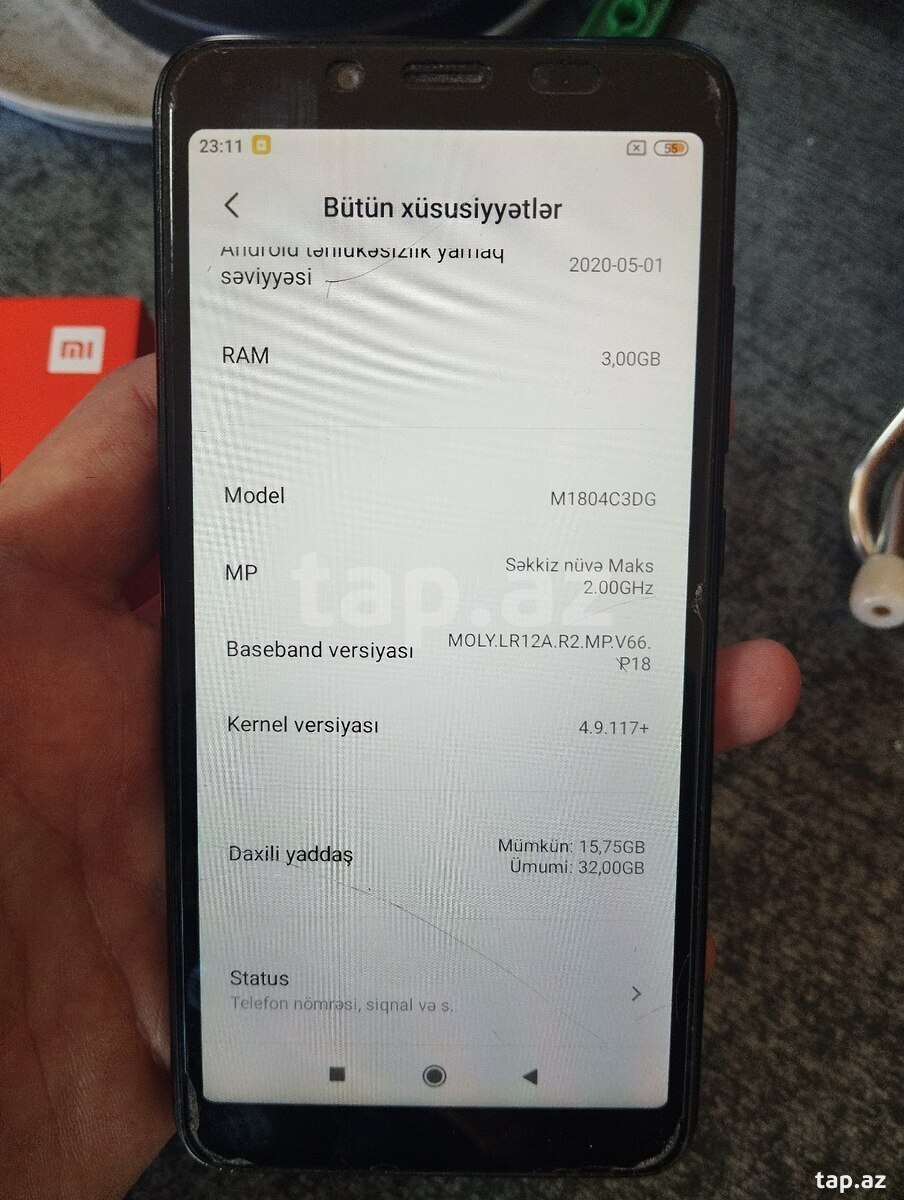 Xiaomi Redmi 6 Black 32GB/3GB