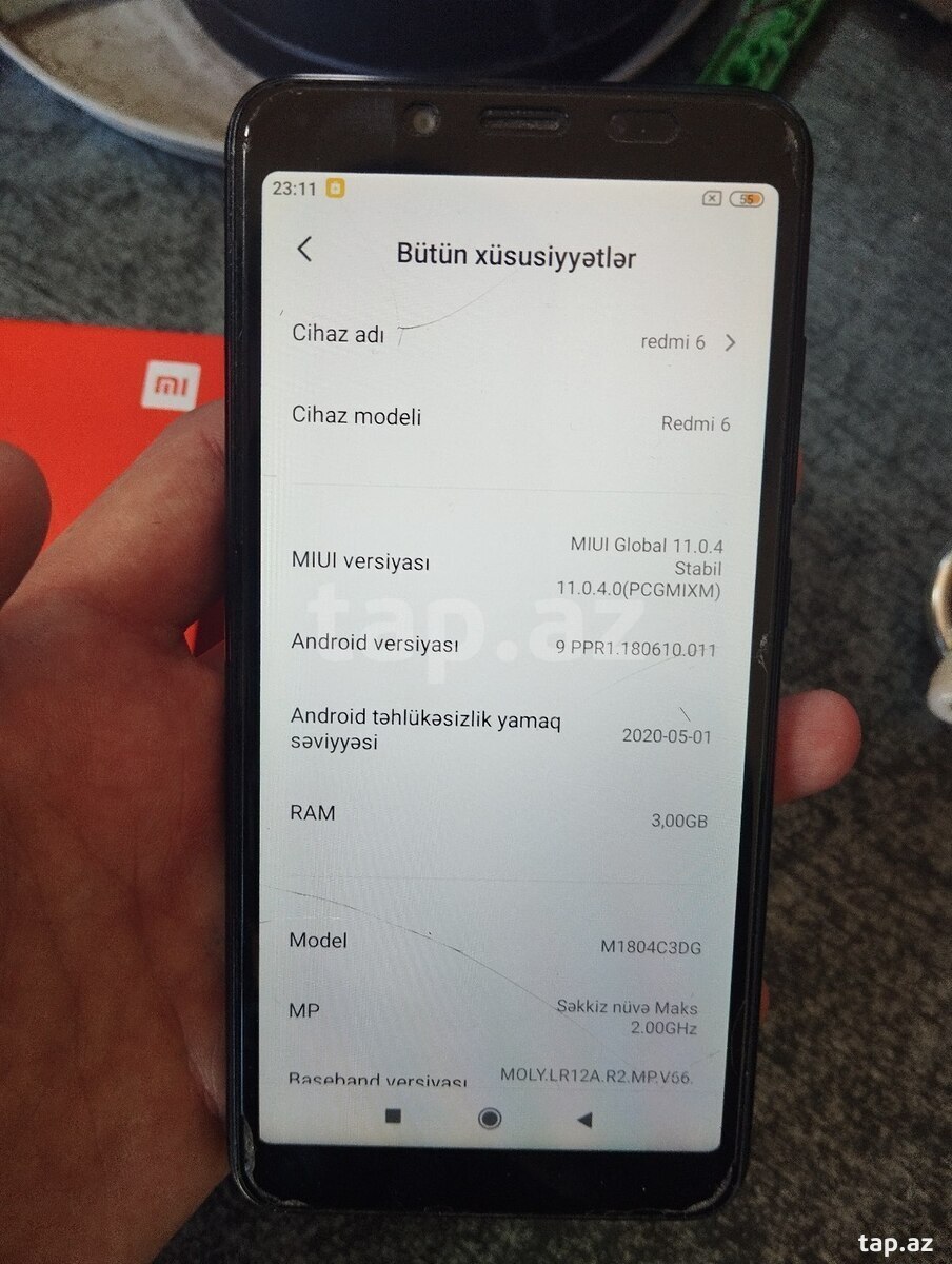 Xiaomi Redmi 6 Black 32GB/3GB (3)
