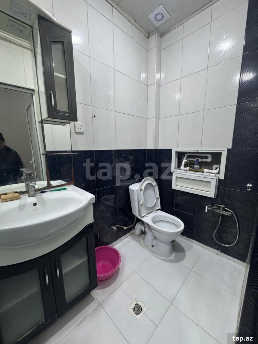 3-otaqlı mənzil kirayə verilir, Nəsimi r., 75 m² (15)