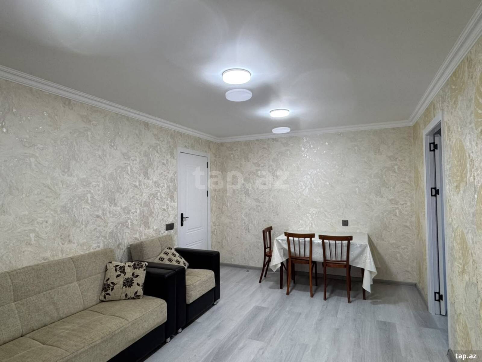 2-otaqlı mənzil kirayə verilir, Inşaatçılar m., 50 m² (9)