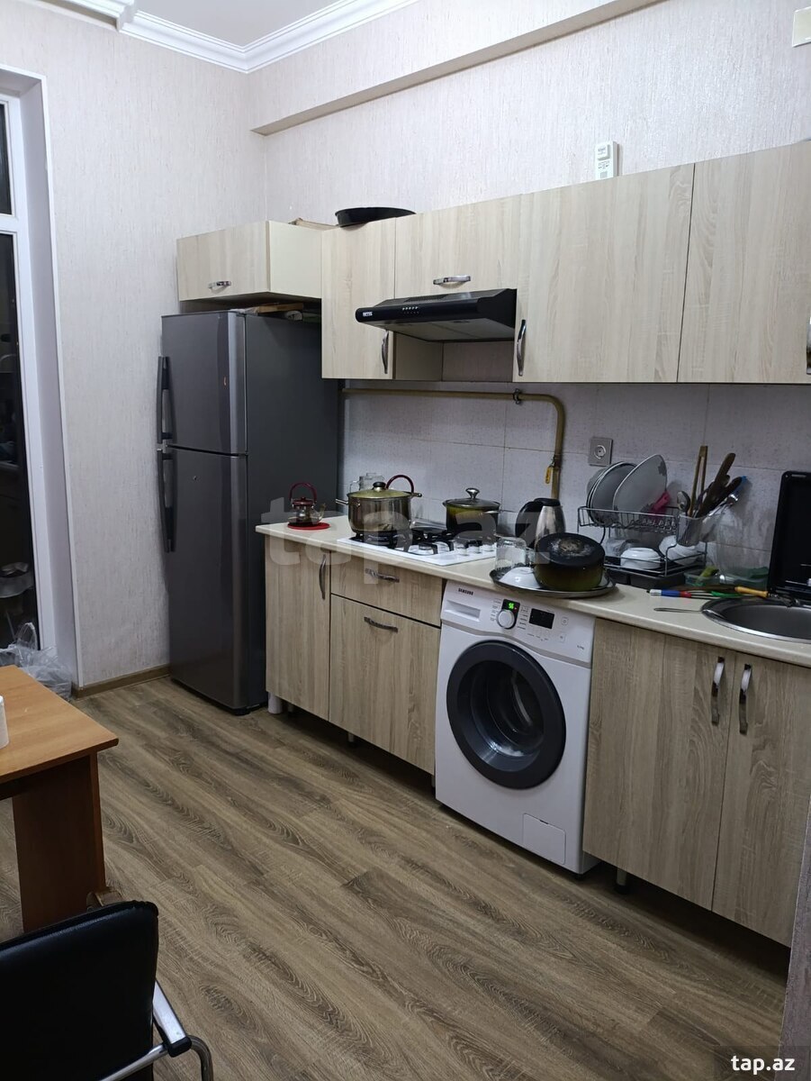 3-otaqlı yeni tikili kirayə verilir, Yasamal r., 96 m² (2)