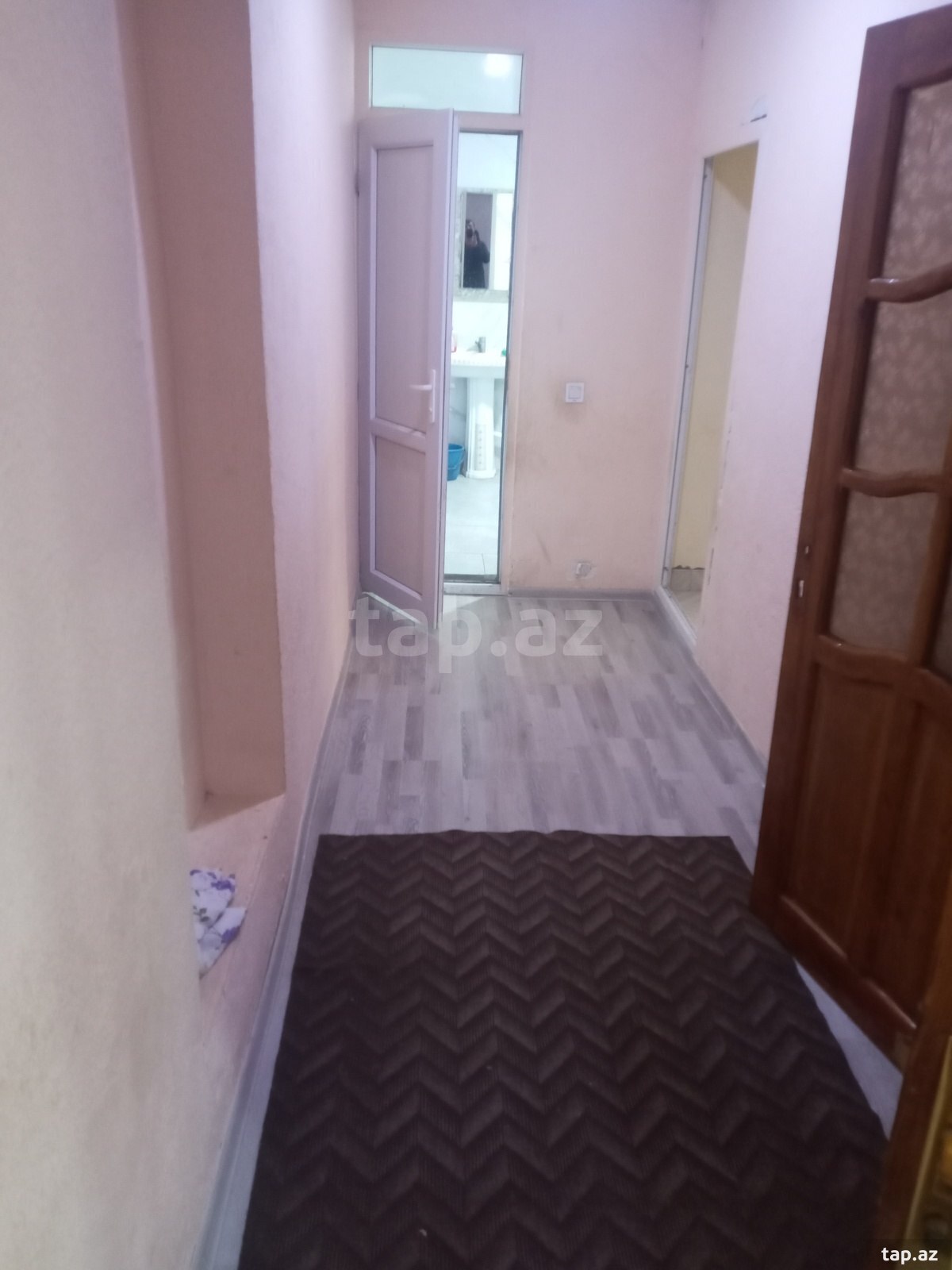 2-otaqlı mənzil kirayə verilir, B.Nuriyev küç.81, 43 m²