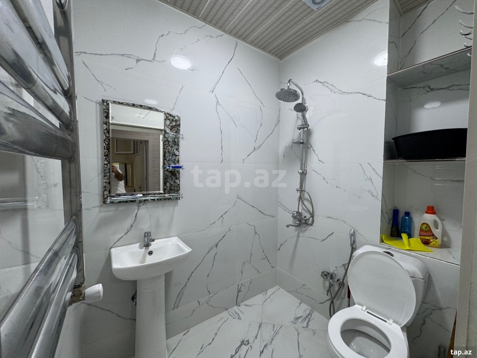 3-otaqlı yeni tikili, Ə. Vahid küç., 57 m² (12)