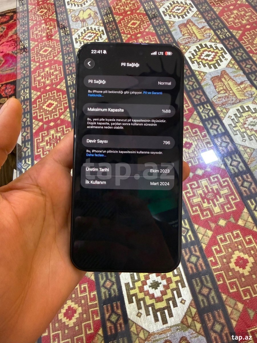 Apple iPhone 15 Pro Max Blue Titanium 256GB/8GB