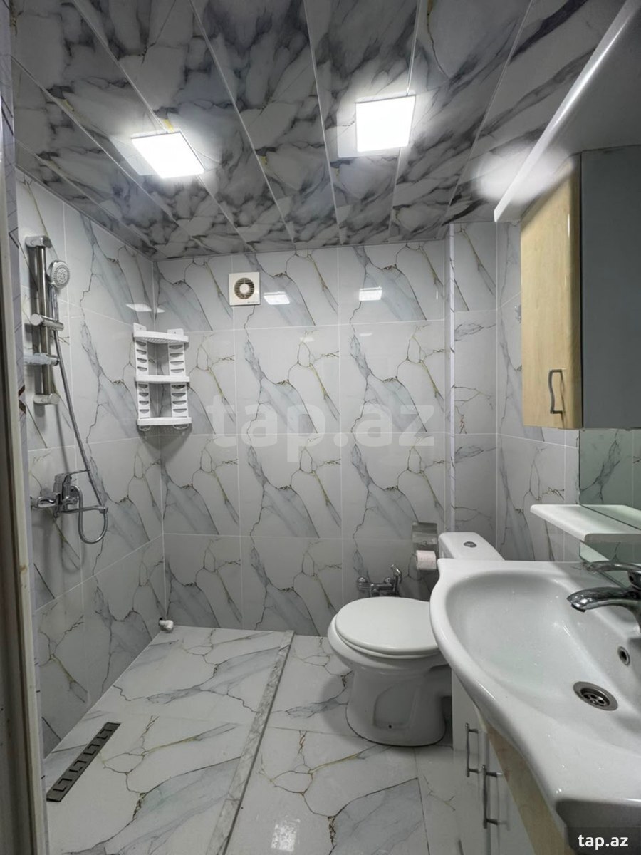 2-otaqlı mənzil kirayə verilir, İnşaatçılar m., 55 m² (12)