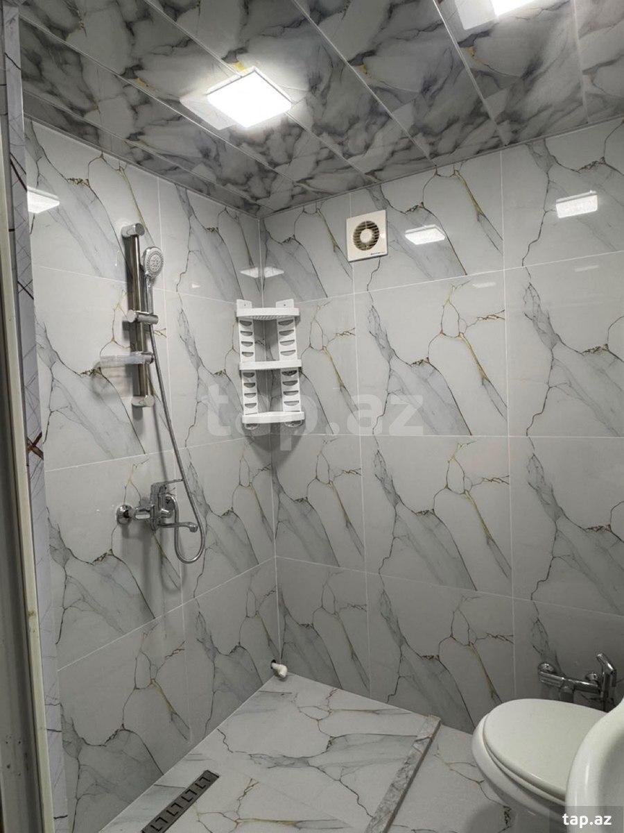 2-otaqlı mənzil kirayə verilir, İnşaatçılar m., 55 m² (15)