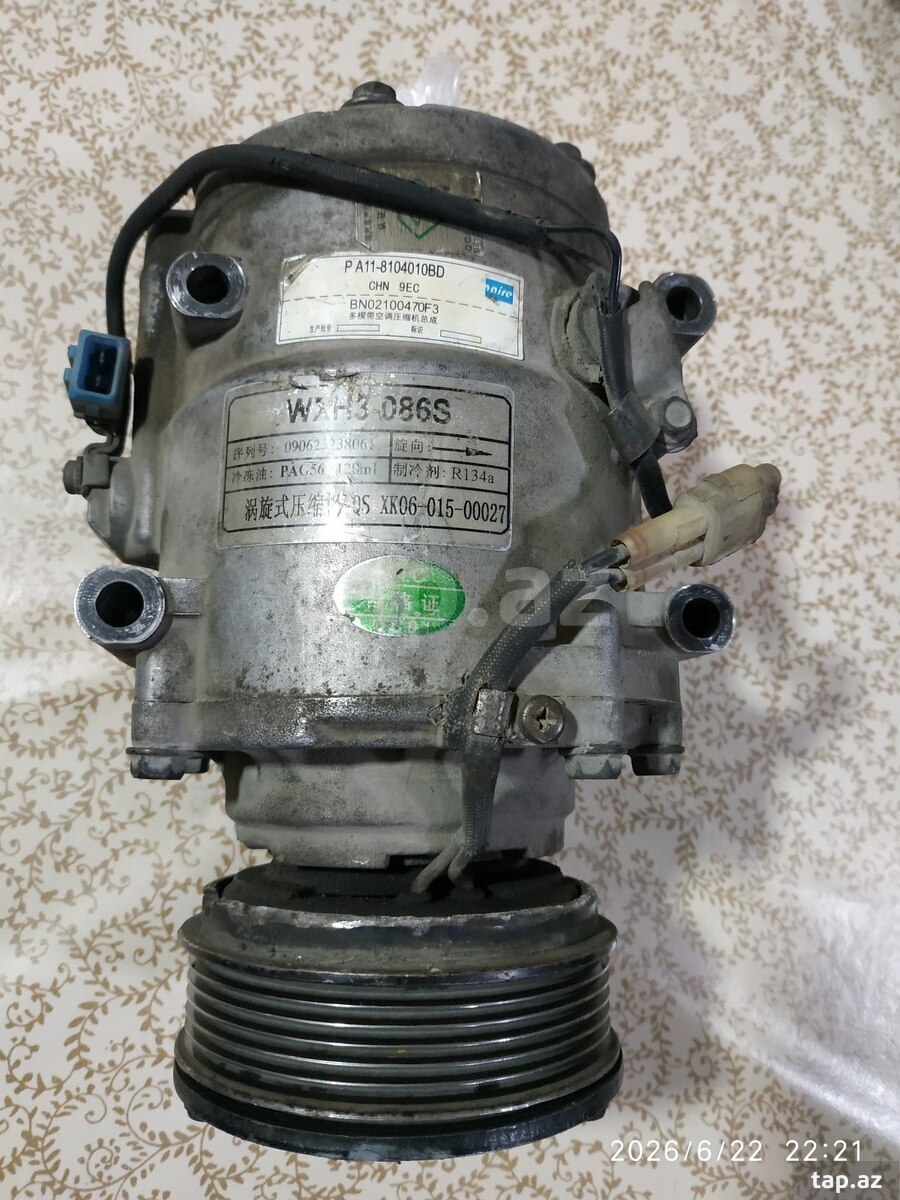 Chery Cowin 1.5 kondisioner kompressoru