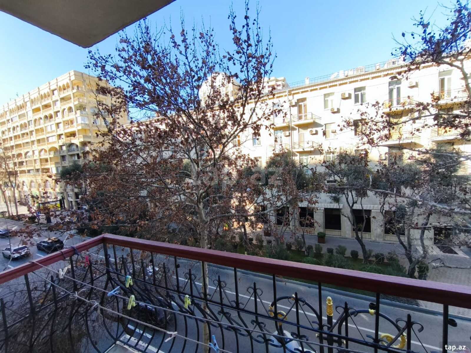 3-otaqlı mənzil kirayə verilir, Üzeyir Hacıbəyov küç., 80 m² (10)