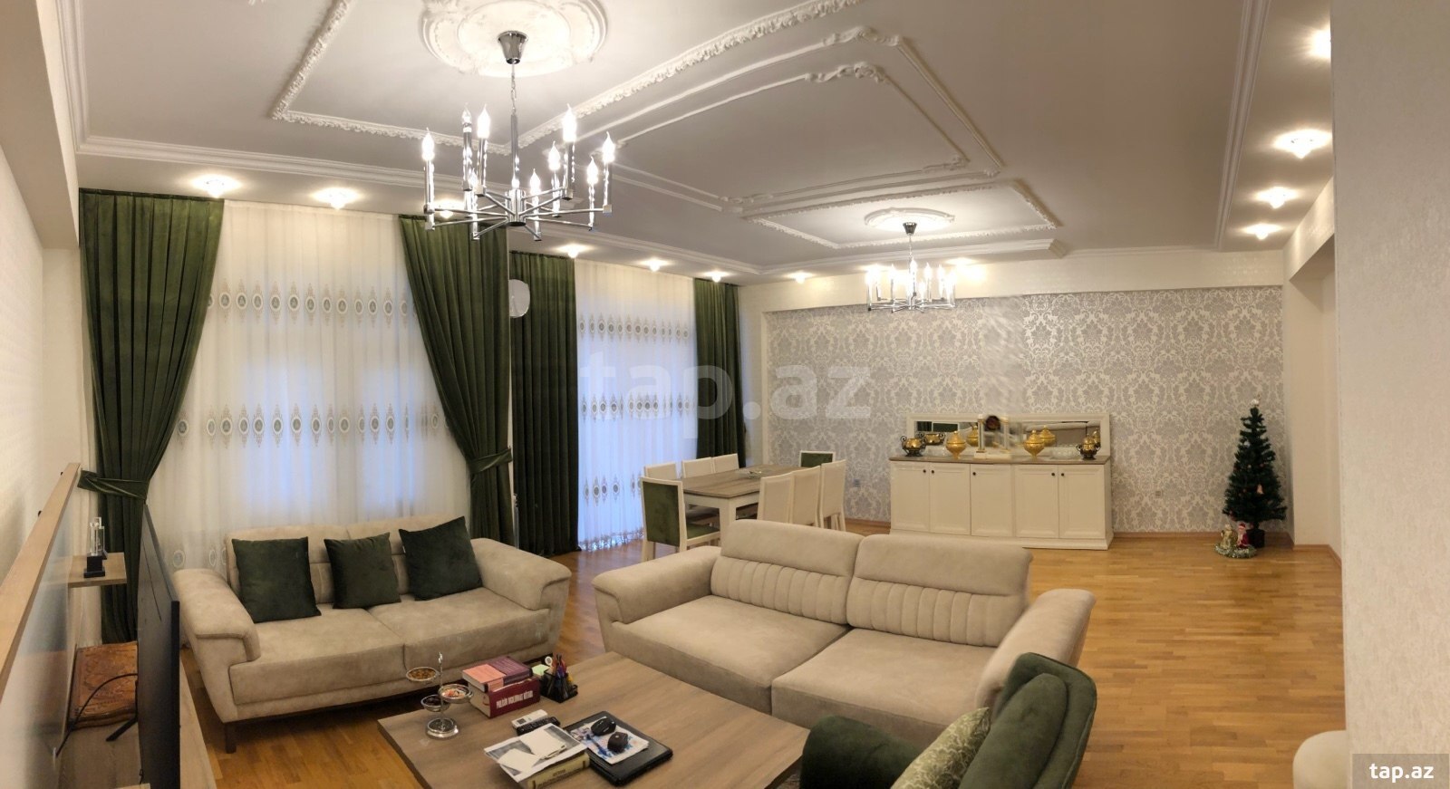 5-otaqlı yeni tikili, Bayıl qəs., 189 m²